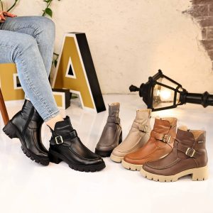 מגפיים עור לחורף 0038