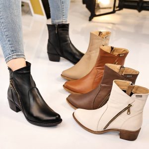 מגפיים עור לחורף 0041