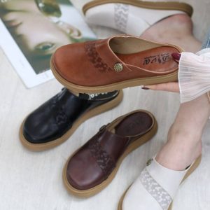 כפכף עור סגור Y-23